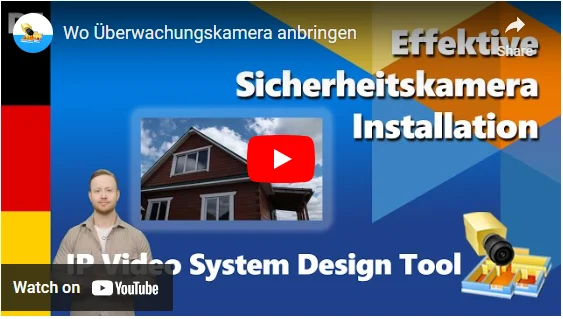 Videoüberwachung Projektierung Tool