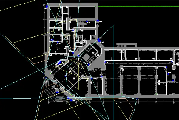 Экспорт видеокамер в формат DWG JVSG