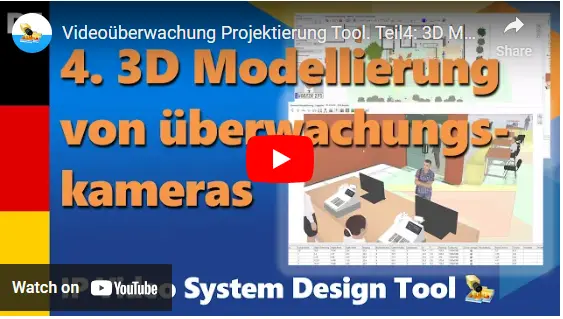 Videoüberwachung Projektierung Tool